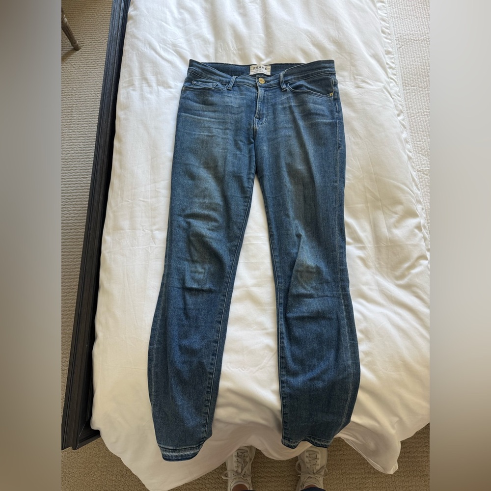 Le Skinny de Jeanne Crop 30 Frame Jeans